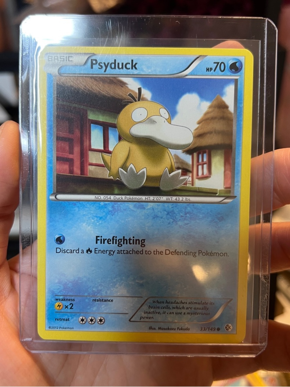 Pokemon TCG Psyduck Card - 33/149